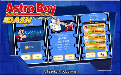 Astro Boy Dash 1.4.6. Скриншот 4