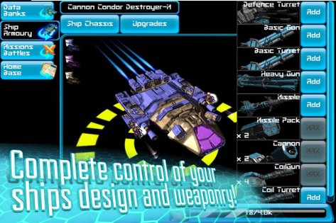 Galactic Space Wars Strategy 1.5.3. Скриншот 1