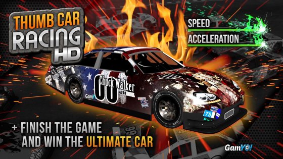 Thumb Car Racing 1.3. Скриншот 6