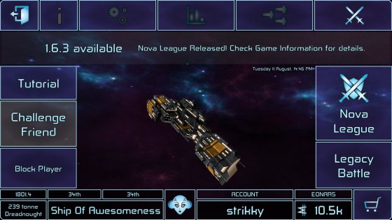 War Space 1.6.9. Скриншот 1