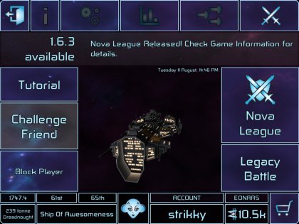 War Space 1.6.9. Скриншот 8