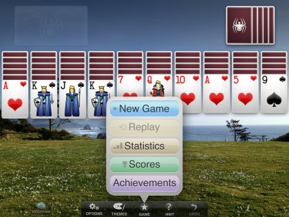 Spider Solitaire 1.4.10.226. Скриншот 8