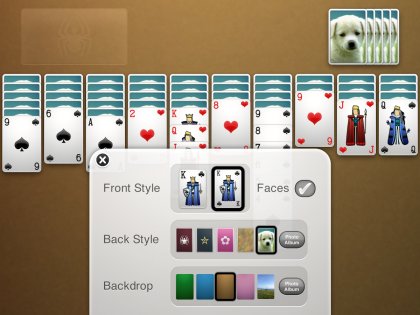 Spider Solitaire 1.4.12.232. Скриншот 10