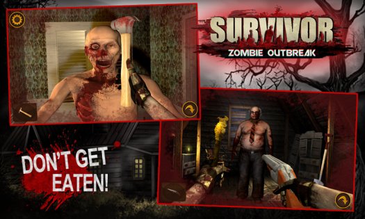 Survivor: Zombie Outbreak 1.04. Скриншот 3