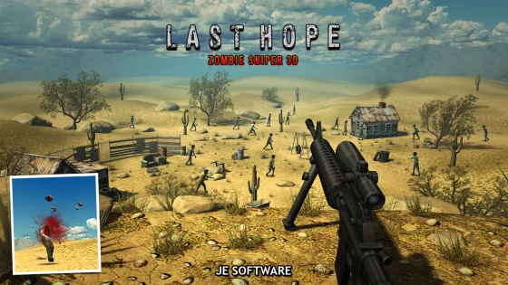 Last Hope – Zombie Sniper 3D 6.23. Скриншот 3