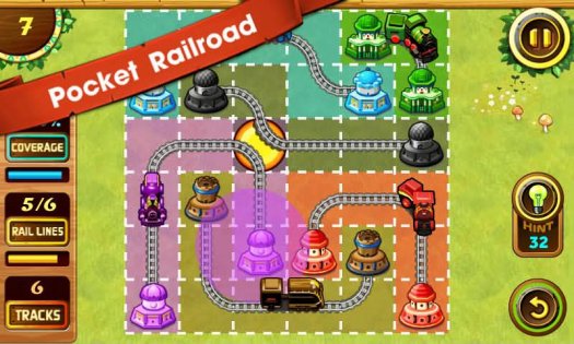 Pocket Railroad 1.0.8. Скриншот 5