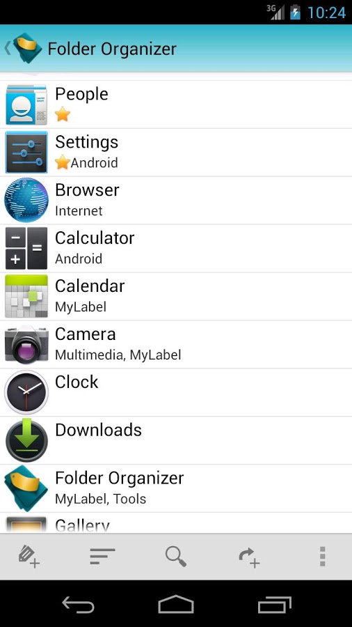 Скачать Folder Organizer lite 3.8.1.9 lite для Android