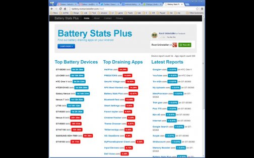 Battery Stats Plus 3.2.101. Скриншот 8