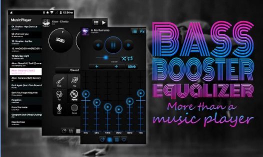 Bass Booster and Equalizer 1.1.16. Скриншот 4