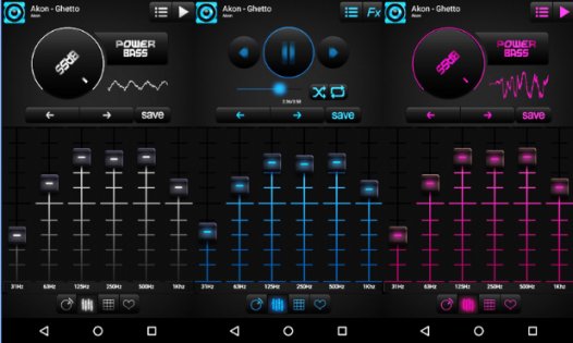 Bass Booster and Equalizer 1.1.16. Скриншот 3