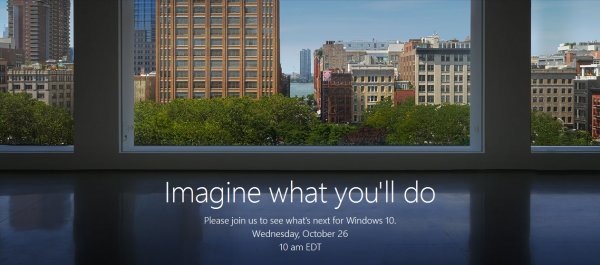 Microsoft проведет презентацию 26 октября