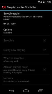 Simple Last.fm Scrobbler 1.7.0. Скриншот 2