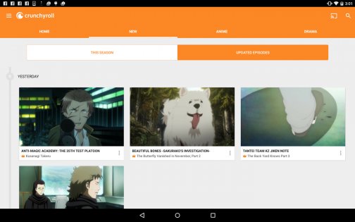 Crunchyroll 3.66.0. Скриншот 13