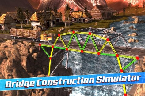 Bridge Construction Simulator 1.4.4. Скриншот 2