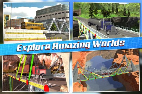 Bridge Construction Simulator 1.4.4. Скриншот 6