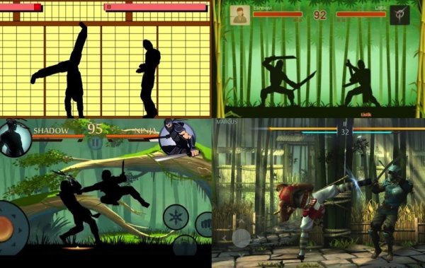 История создания игр Shadow Fight