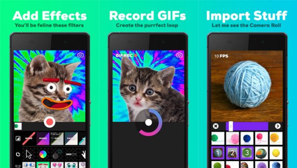 Новое приложение Giphy Cam позволяет создавать свои GIF-мемы