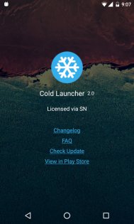 Cold Launcher 10.1. Скриншот 5