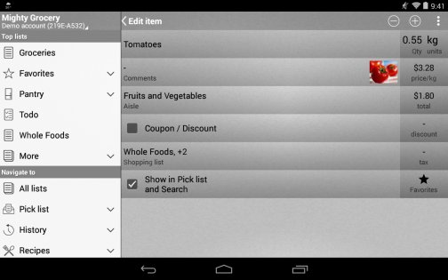 Mighty Grocery Free Free 4.0.151. Скриншот 15