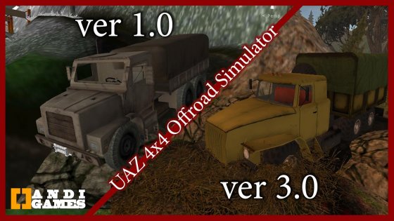 UAZ 4x4 Offroad Simulator 2 HD 3.1. Скриншот 1