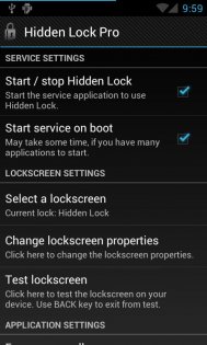Hidden Lock Lite 1.14. Скриншот 7
