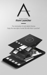 Atom Launcher 2.2.92. Скриншот 1