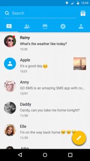 GO SMS Pro 8.04. Скриншот 7