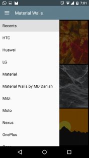 Material Wallpapers 2.0. Скриншот 3