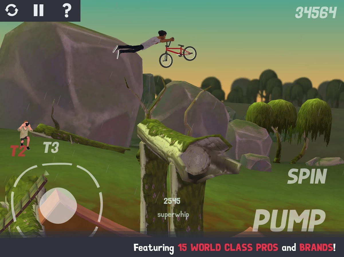 Топ игр про bmx на андроид