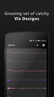 Muviz – визуализатор музыки в NavBar 5.1.0.0. Скриншот 2