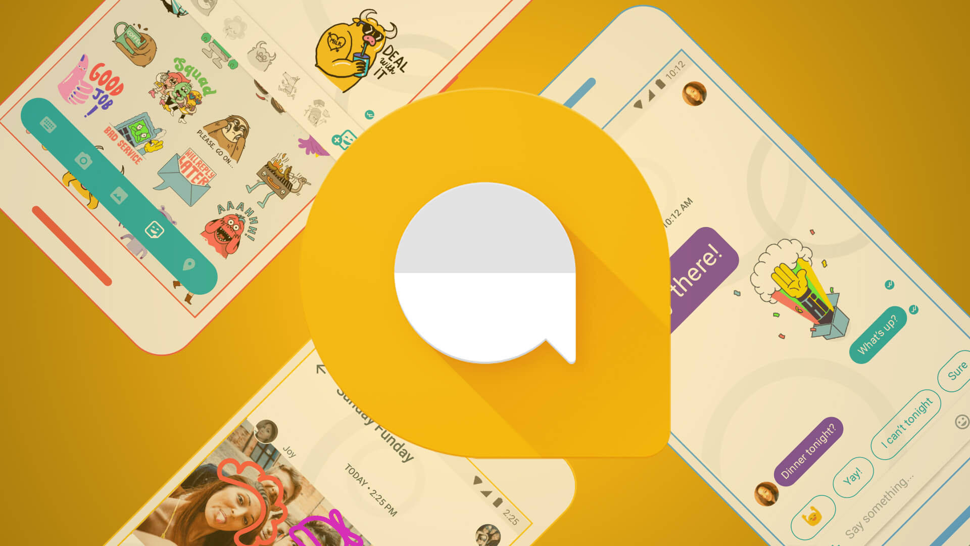 Обзор мессенджера Google Allo