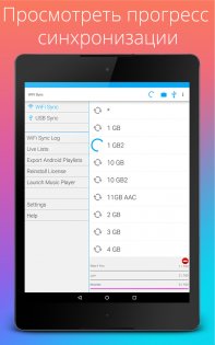 iSyncr для iTunes 5.9.16. Скриншот 10