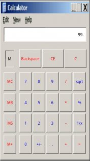 Windows Calculator 1.5. Скриншот 2