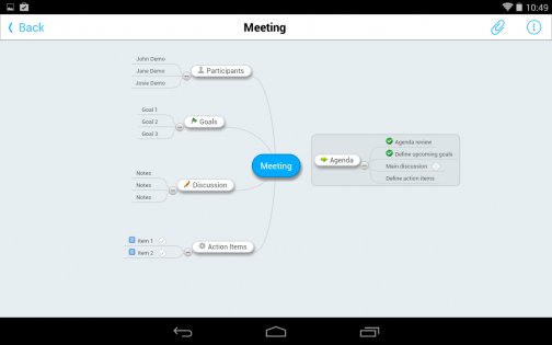 MindMeister – майндмэппинг на смартфоне 6.4.4. Скриншот 19