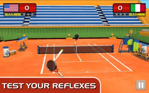 Play Tennis 2.2. Скриншот 2