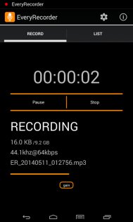 Every MP3 Recorder r004. Скриншот 3