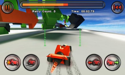 Jet Car Stunts 1.08. Скриншот 1