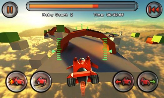 Jet Car Stunts 1.08. Скриншот 3