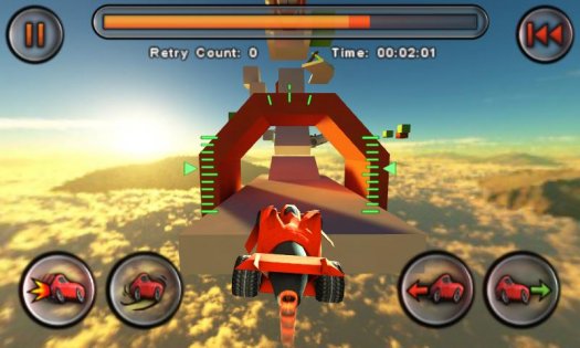 Jet Car Stunts 1.08. Скриншот 4