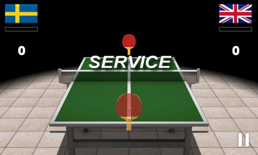 Virtual Table Tennis 3D 2.7.10. Скриншот 3
