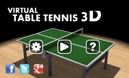 Virtual Table Tennis 3D 2.7.10. Скриншот 4
