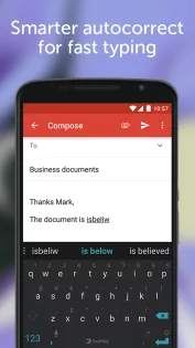 Клавиатура SwiftKey 9.10.59.20. Скриншот 2