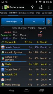 3C Battery Manager 4.9.3a. Скриншот 7