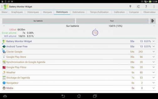 3C Battery Manager 4.9.0c. Скриншот 11
