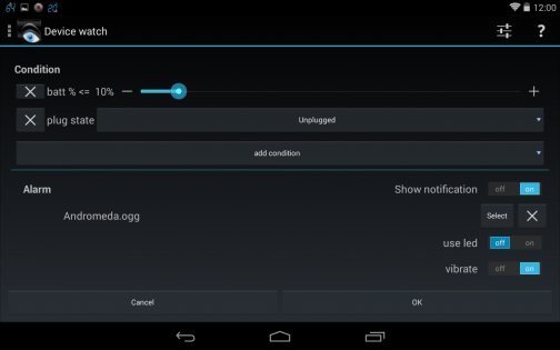 3C Battery Manager 4.9.3a. Скриншот 16