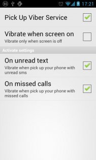 Pick Up Viber 1.4. Скриншот 1