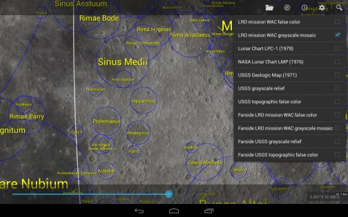 LunarMap 1.45. Скриншот 8