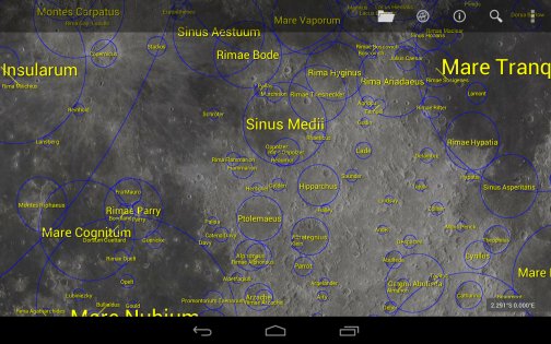 LunarMap 1.45. Скриншот 10