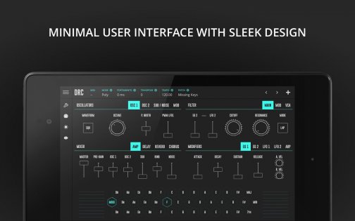 DRC Polyphonic Synthesizer 2.10.0. Скриншот 8