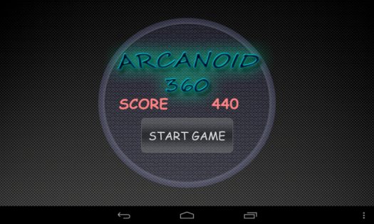 Arcanoid 360 1.0. Скриншот 3